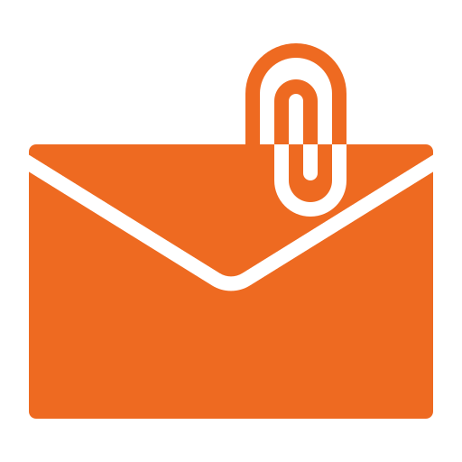 Envelope Paperclip Icon